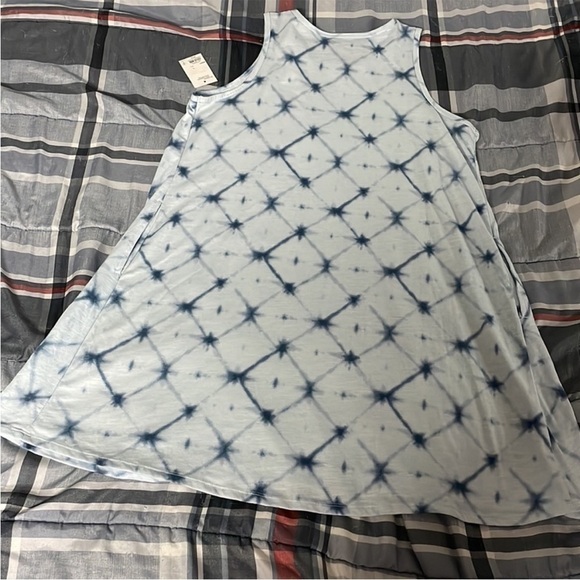 Sonoma blue tie dye size Large sleeveless sundress - Picture 5 of 5